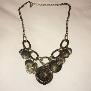 Gold coin necklace!